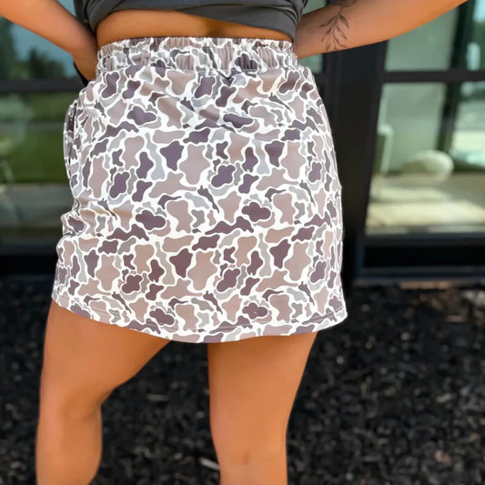 Duck Camo Active Skort