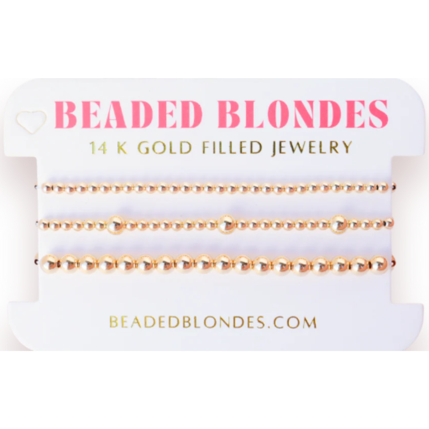 Beaded Blonde Everyday Stack