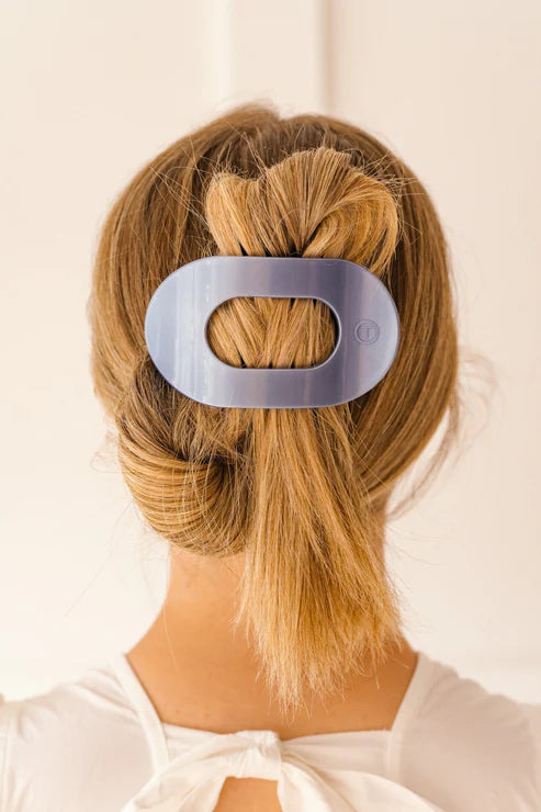 Teletie Flat Round Hair Clip