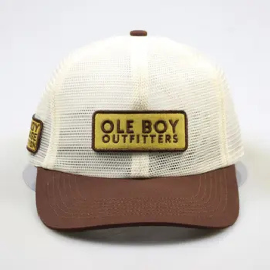 The Heritage Collection Full Mesh Patch Hat from OLE BOY blends classic style with durable craftsmanship. Featuring a 6-panel trucker design with a slightly curved brim made of 100% cotton twill, this hat offers comfort and breathability through its full polyester mesh crown. Represent values of trust, honesty, and respect with this versatile, one-size-fits-most accessory built for everyday wear.
