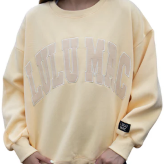 Lulumac Yellow Sweatshirt