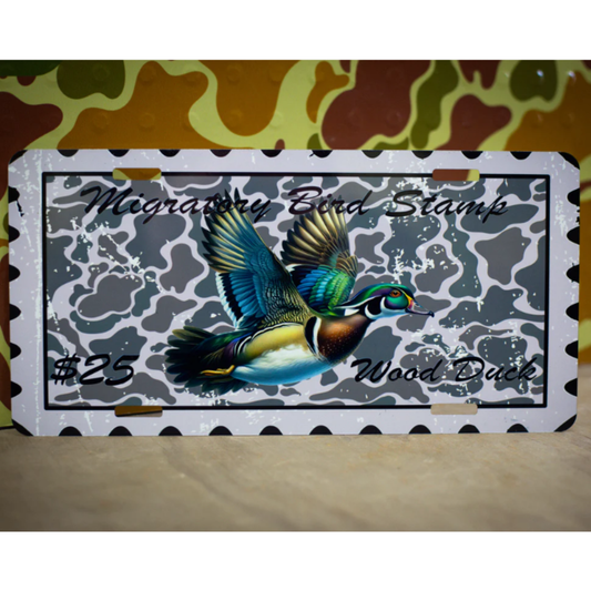 Mallard Stamp Vehicle Tag