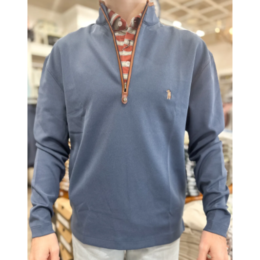 Southern Casanova Dark Denim Quarter Zip