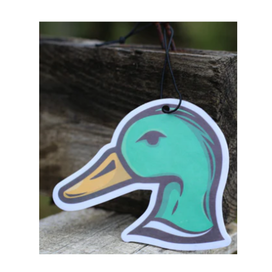 The Scent South Duck Head Air Freshener in Black Ice delivers a distinctive, masculine fragrance that keeps your space smelling fresh and inviting. Designed with a unique duck head shape, this air freshener combines style with functionality, perfect for vehicles or small rooms. Its long-lasting Black Ice scent offers a crisp, clean aroma that appeals to men seeking a subtle yet effective freshening solution. Enhance your environment with this expertly crafted air freshener that blends aesthetic appeal with 