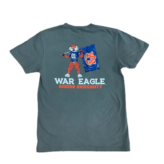 Show your true colors with the War Eagle Aubie collectible, embodying Auburn University's proud spirit. Crafted in Auburn's iconic navy and orange, this piece honors SEC tradition and college pride. Perfect for dedicated fans seeking expert-level memorabilia that captures the essence of Auburn athletics.